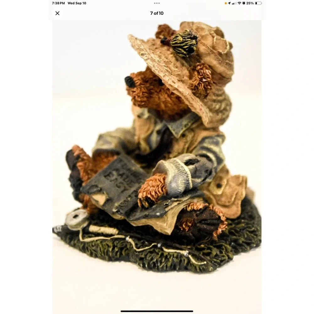 Boyds Bears Otis The Fisherman Style # 2249-01‎ Classic Figure